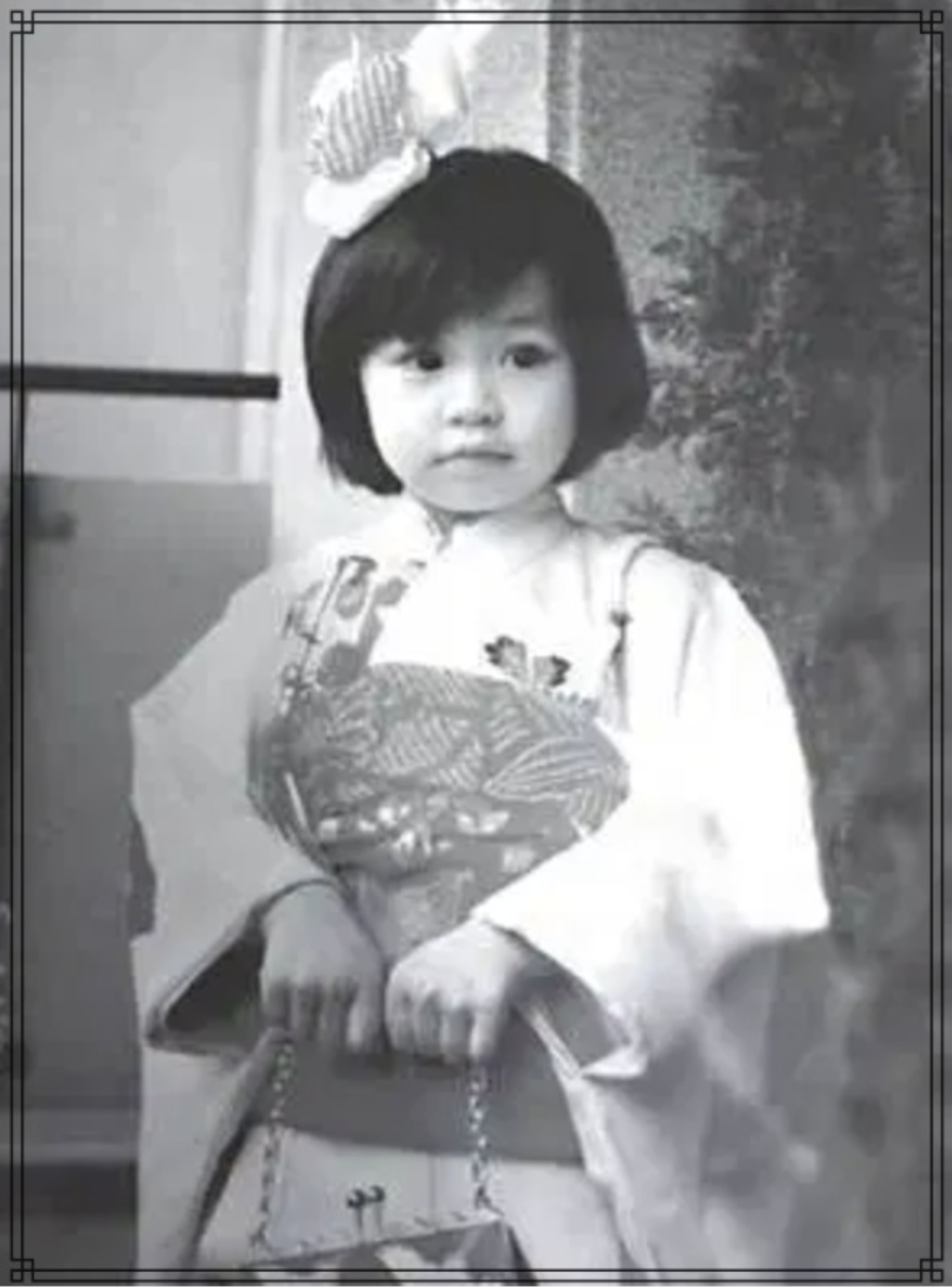宇垣美里さんの幼少期の画像